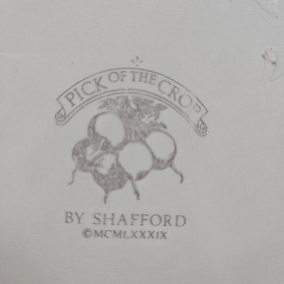 Vintage Shafford Pick Of The Crop Large Serving Platter Dish Straining Tray RARE - Picture 7 of 10